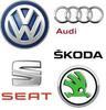 VW koncern (Audi, Seat, Škoda, VW)